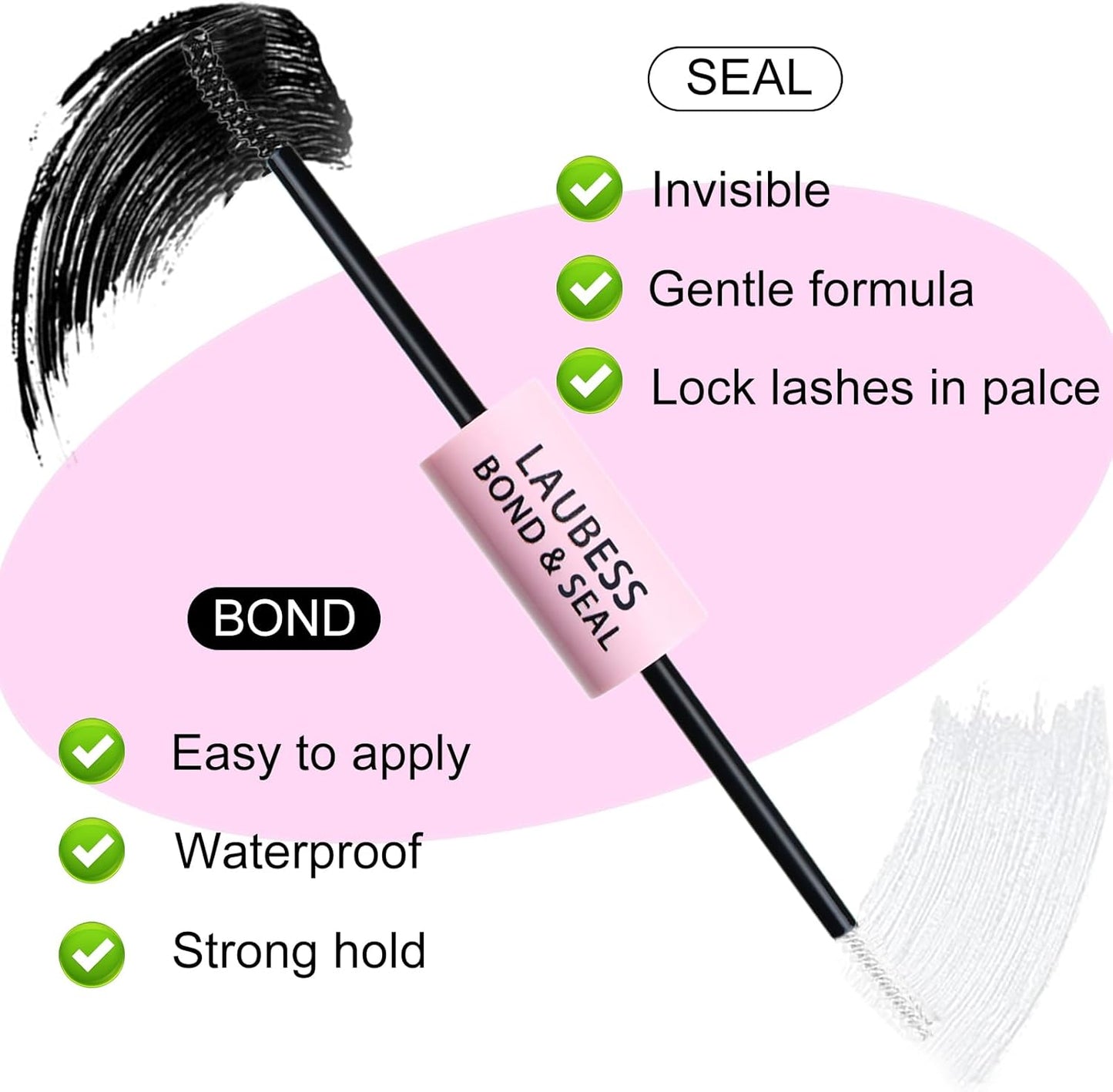 Wimpernverlängerungs-Set 20D+40D Cluster mit Kleber und Versiegelung – Wasserdichtes DIY-Wimpernverlängerungs-Set mit Pinzette (Set 20D/40D-0.07D-9-16Mix)