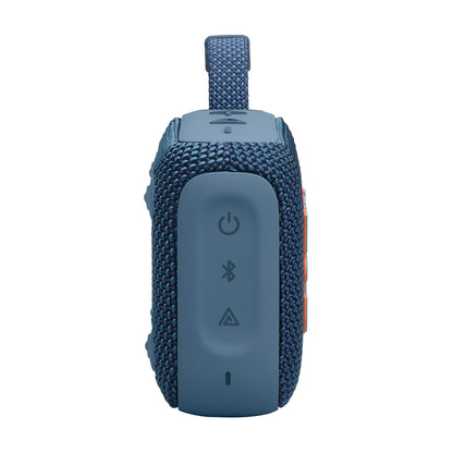 JBL Go 4 – Ultraportabler, wasserdichter und staubdichter Bluetooth-Lautsprecher, großer JBL Pro Sound mit kräftigem Bass, integrierter Akku für 7 Stunden Wiedergabe, teilweise aus recycelten Materialien hergestellt (Schwarz)