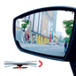 Ampper Blind Spot Mirror, 2" Round HD Glass Frameless Convex Rear View Mirror, Pack of 2