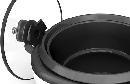 BLACK+DECKER 2-in-1 Reiskocher & Dampfgarer – 6 Tassen Fassungsvermögen, automatische Warmhaltefunktion, antihaftbeschichtete Schüssel, Dampfgareinsatz – Müheloses Kochen