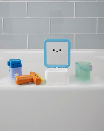 Skip Hop Baby Badespielzeug Wanne-zum-Tisch Café Blasen- & Schaumset Badewannen-Sensorikspielzeug Alter 12m+