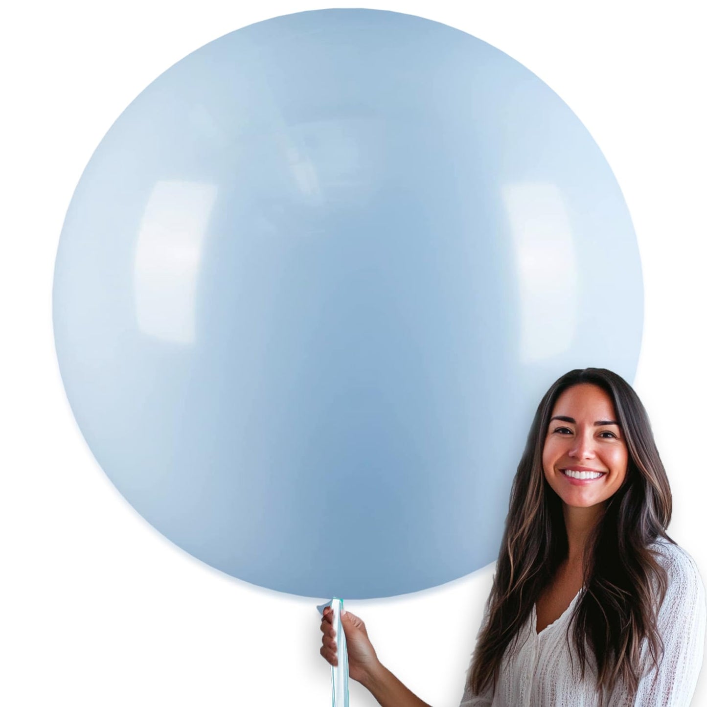 PartyWoo White Balloons 155pcs Different Sizes Pack of 18 12 10 5 Inch Matte White Latex Balloon Arch Kit Garland for Wedding Bridal Graduation Baby Shower Birthday Party Decorations White-Y13