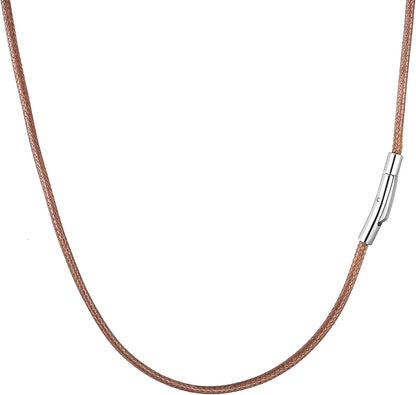 28.0 InchesBrown 2mm With 4mm Clasp