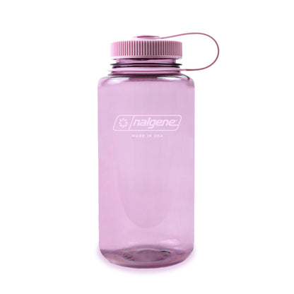 Nalgene 32 oz Wide Mouth Water Bottle | BPA-Free, Durable & Leak Proof, Lightweight Bottle for Hiking & Gym, Work & Travel