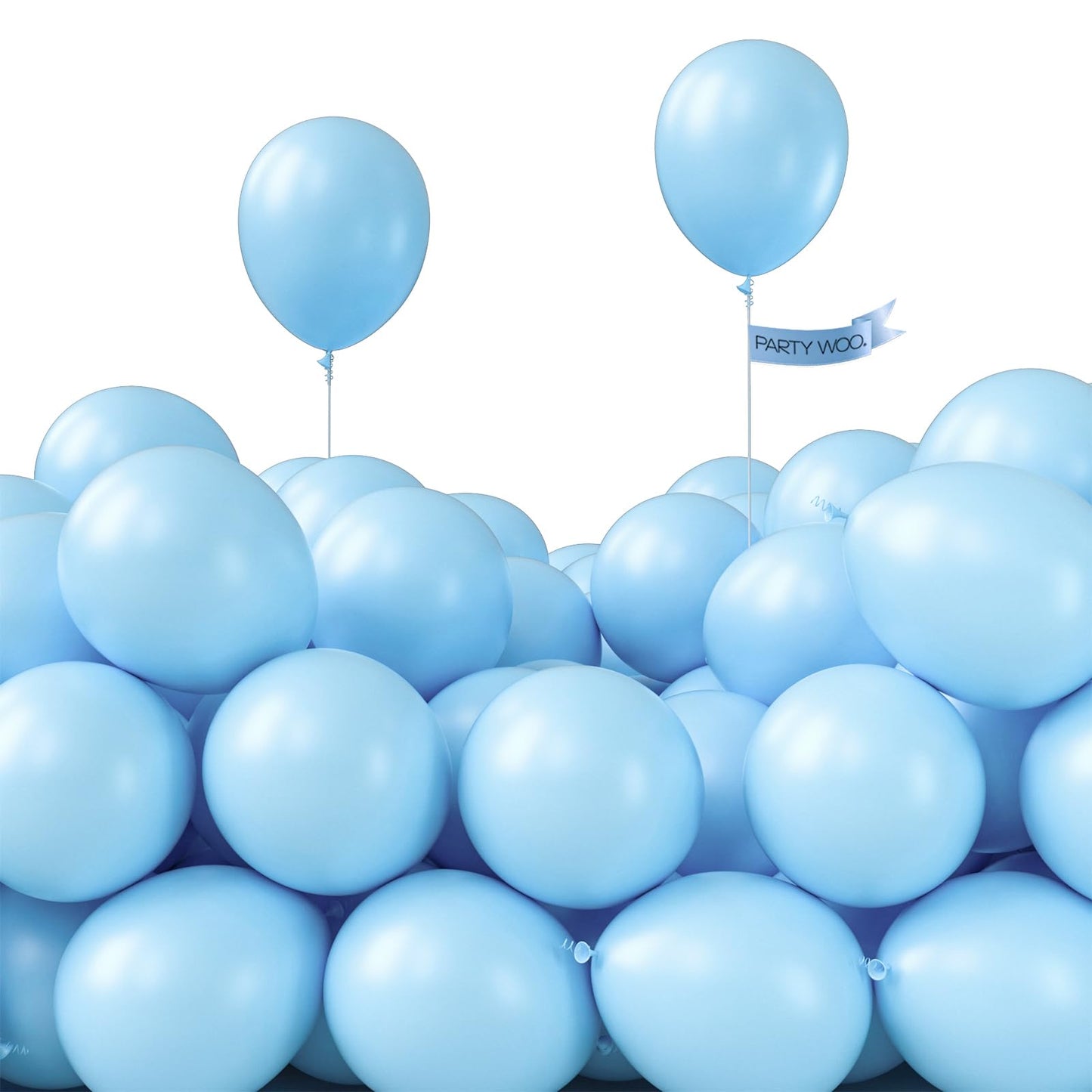 PartyWoo Light Pink Balloons 100 pcs Different Sizes of 36 18 12 10 5 Inch Pastel Baby Pale Pink Balloon Arch Kit Garland for Baby Shower Valentine's Day Princess Birthday Party Decorations Pink-Y48