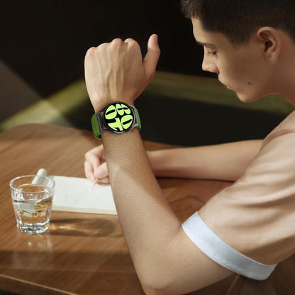 Runostrich Schnellverschluss-Nylon-Uhrenarmband - Breitenwahl - 18mm, 19mm, 20mm, 22mm, 24mm elastische Uhrenarmbänder verstellbares dehnbares Solo Loop Sport Nylon Ersatzarmband für Damen Herren, 3 Stück