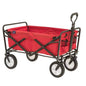 Mac Sports Collapsible Folding Outdoor Utility Wagon, Black