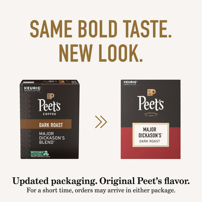 Peet's Coffee Dark Roast Keurig K-Cup Pods: A Rich Coffee Experience