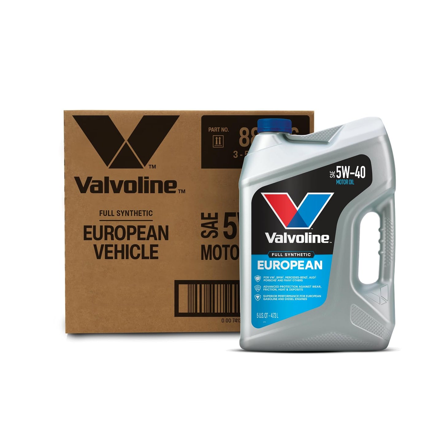 Valvoline Advanced Full Synthetic SAE 0W-20 Motor Oil 5 QT