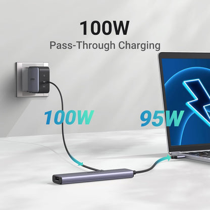 UGREEN USB C Hub 5 in 1 Multiport USB Adapter