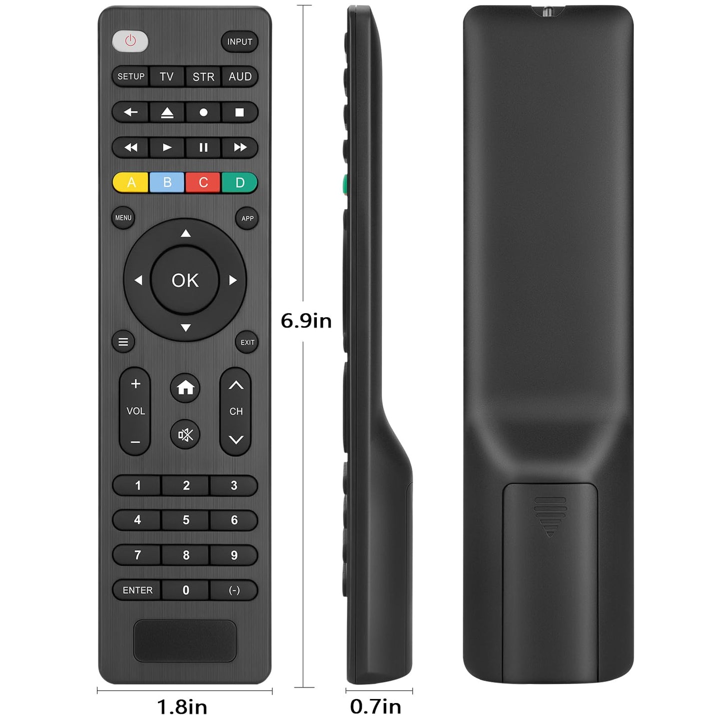 【Pack of 2】 Universal for Samsung-Smart-TV-Remote-Control Replacement for 2016-2026 All Samsung TVs