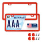 Pack of 2Red Metal