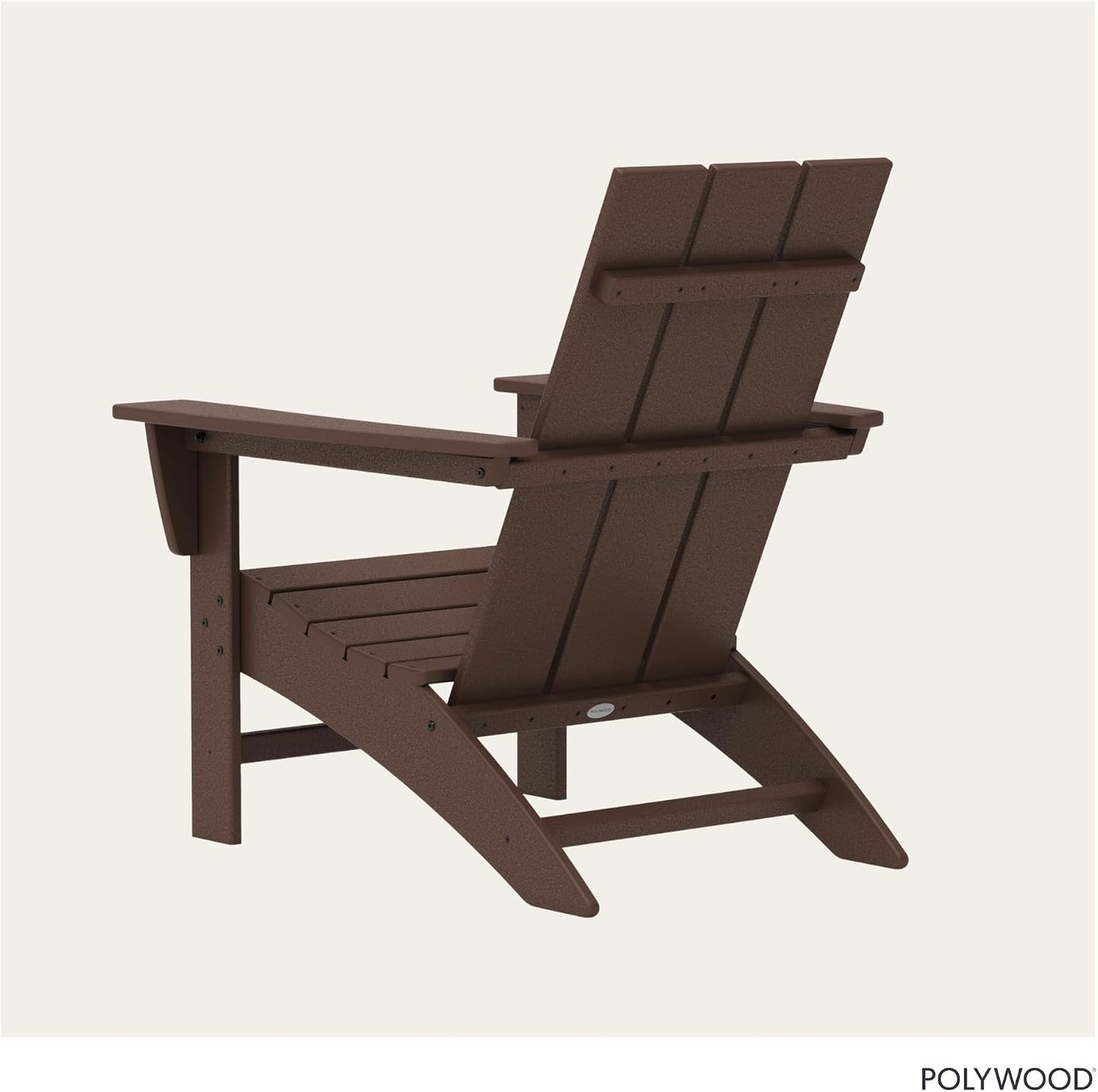 POLYWOOD Modern Adirondack Chair: A Weather-Resistant Outdoor Oasis