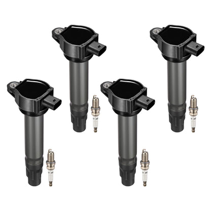 BDFHYK Ignition Coil Pack UF648 and Iridium Spark Plug 97390 Compatible with Jeep Grand Cherokee 2011-2015 Jeep Wrangler Dodge Charger Grand Caravan 2016 Chrysler 200 300 Jeep Coil Pack 3.6L Set of 6