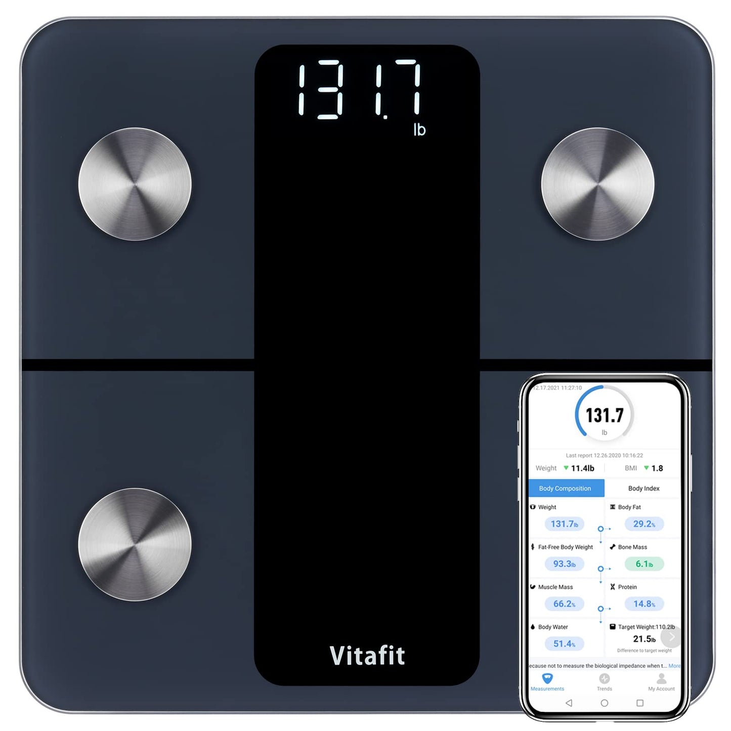 Smart Scale Black