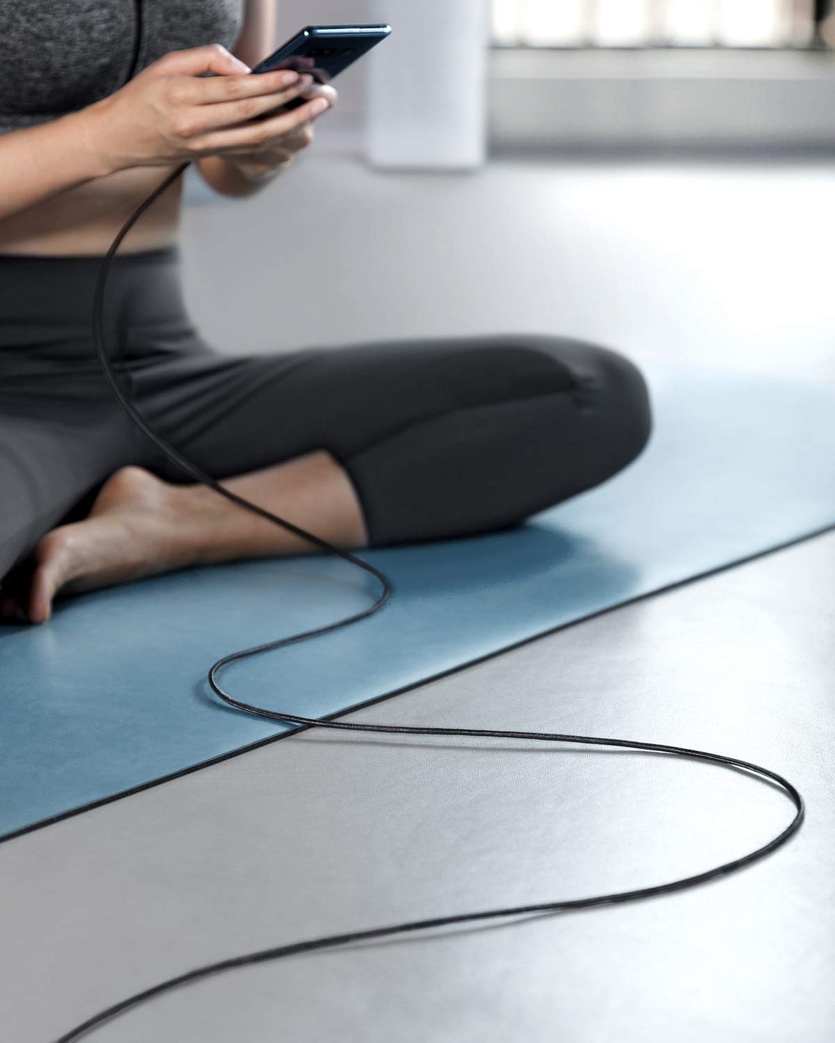 Anker Kabel [2 Stück 1,8m], USB A auf USB C Ladekabel für iPhone 17 Serie, Samsung Galaxy S10 S10+, LG V30, Beats Fit Pro und weitere (Schwarz).
