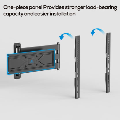 USX STAR Corner TV Wall Mount Long Arm TV Mount Bracket for 37-84 Inch TVs, Full Motion TVs Wall Mounts with 32” Articulating Arms Extension & Tilt & Swivel, Max VESA 600x400mm, Holds up to 100 lbs