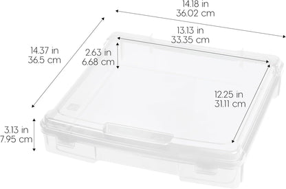 IRIS USA Scrapbook Paper Storage Cases: A Crafter's Best Friend