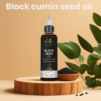 AVD Organics Rosmarinöl für Haarwachstum & Kopfhaut | Mit Biotin angereichert | Haarstärkend, pflegend und voluminös | Mit Jojoba- & Rizinusöl angereichert | GVO-frei 120ml