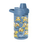 Simple Modern Peppa Pig Kids Tritan Plastic Summit Water Bottle | 12 oz BPA-Free Cup with Covered Leak Proof Straw Lid for Girls, Toddlers | Bubbles
