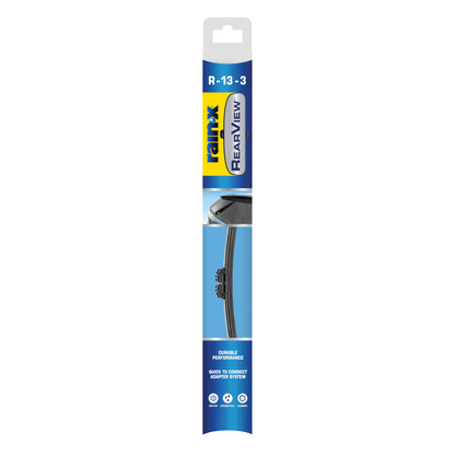 Rain-X 850212 RearView Wiper Blade 12", OEM Replacement Rear Windshield Wiper, Interchangeable Adapter for Easy Installation, All-Weather & All-Season Performance, Composite
