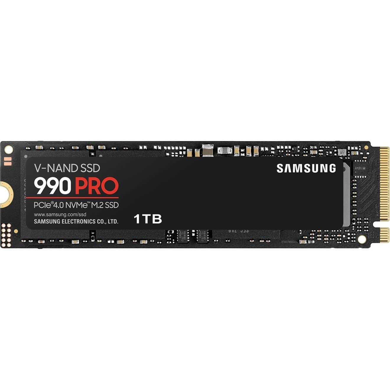 Samsung 990 PRO SSD 2TB NVMe M.2 PCIe Gen4, M.2 2280 Internal Solid State Hard Drive, Seq. Read Speeds Up to 7,450 MB/s for High End Computing, Gaming, and Heavy Duty Workstations, MZ-V9P2T0B/AM
