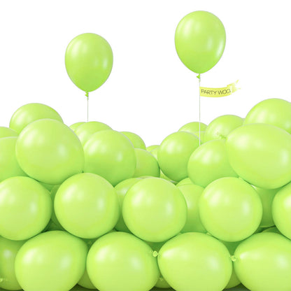PartyWoo White Balloons 155pcs Different Sizes Pack of 18 12 10 5 Inch Matte White Latex Balloon Arch Kit Garland for Wedding Bridal Graduation Baby Shower Birthday Party Decorations White-Y13