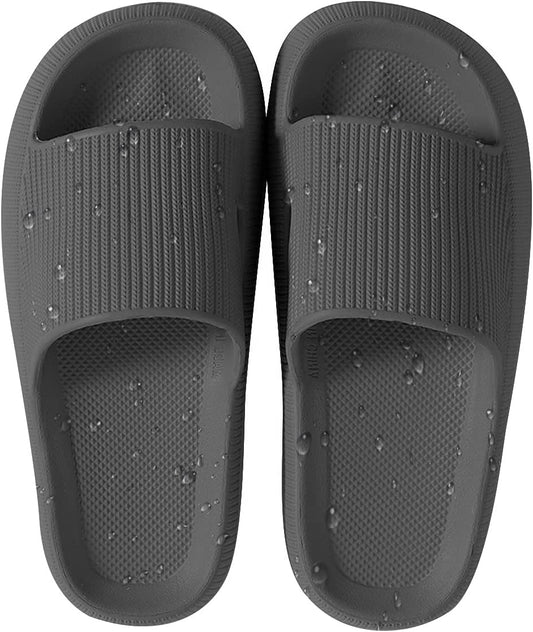 House Slipper For Man And Women Pillow Slides Non-Slip Lightweight Open-toe Shower Shoes Quick Drying Extra Thick Sandals