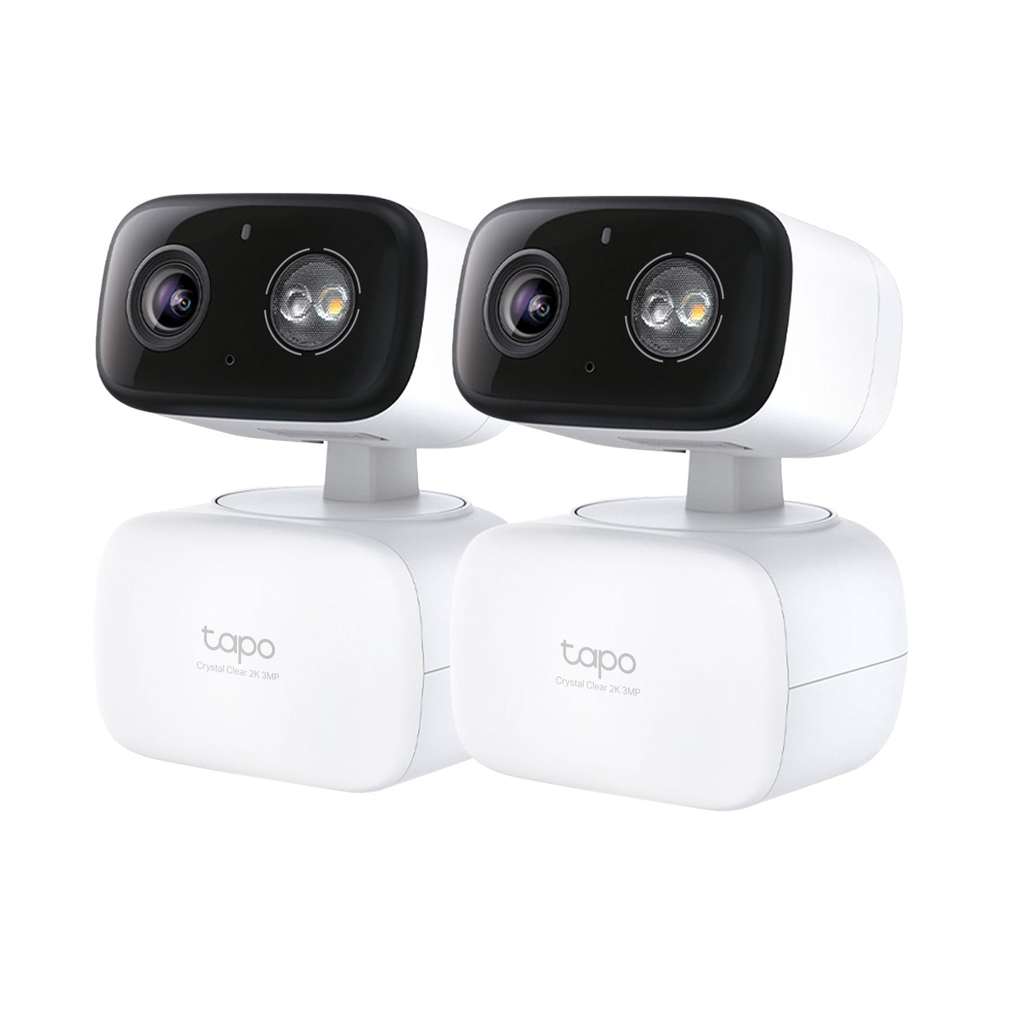 Tapo 2K Indoor Pan/Tilt Wired Security Camera - Works as a Baby Monitor & Pet Camera, Motion Detection, 2-Way Audio, Siren, Night Vision, Subscription-Free Local Storage or Optional Cloud, Black, C211