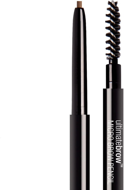 wet n wild Ultimate Eyebrow Retractable Definer Pencil, doppelseitig, feine Spitze, formt, definiert, füllt Augenbrauen aus - Dark Brown
