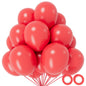 110pcs Black Balloon 12 inch, Black Latex Balloons for Birthday Party Baby Shower Wedding(with 2 Ribbons).