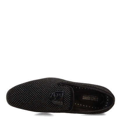 Stacy Adams Men's Swagger Studded Ornament Slip-on Driving Style Loafer