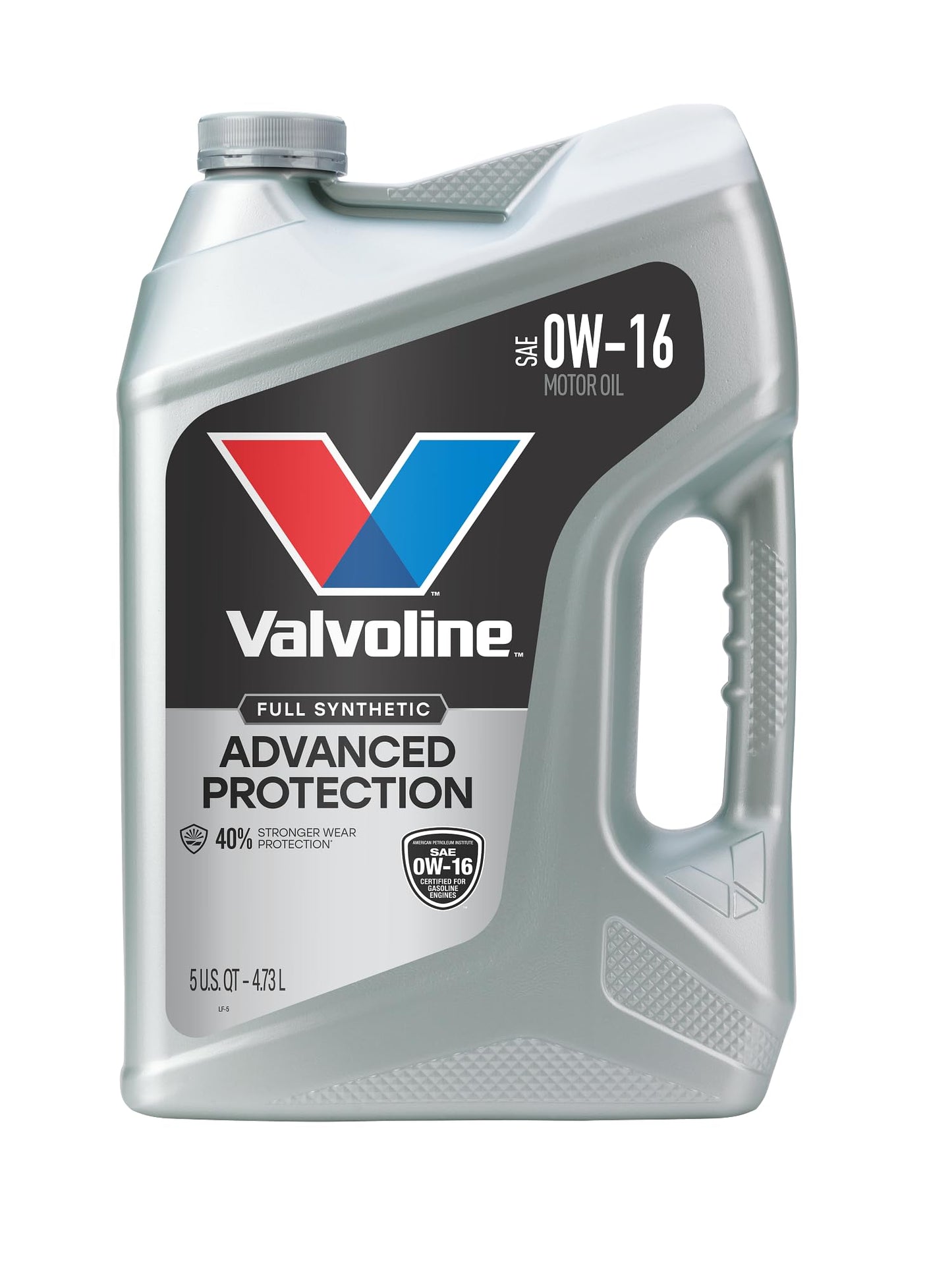 Valvoline Advanced Full Synthetic SAE 0W-20 Motor Oil 5 QT