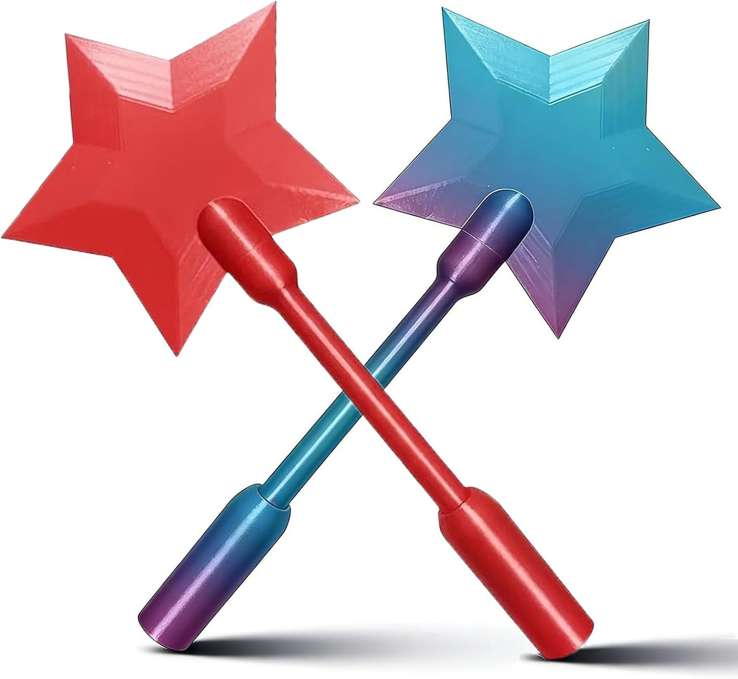 2 Pack 3D Printed Wand Tap to Pay, 2026 Upgrade Star Magic Fairy Pay Wand, Starlight Magic Wand Contactless Payment Card Holder, Suitable Scenarios for Card Payment, Easy Checkout