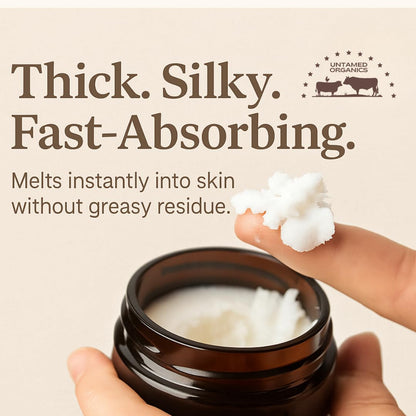 Untamed Organics Beef Tallow Balm: A Game-Changer for Dry, Sensitive Skin