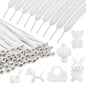 100Pcs clear 260 Balloons Clear Long Skinny Latex Balloon for Animal Ballons, Premium Quality Balloons for Beginners Baloons Making Kid's Carnivals Party Decoartion