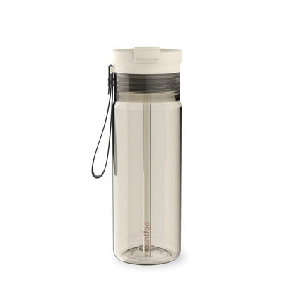 Contigo DualSip 24 oz Tritan Plastic Water Bottle with Carry Strap & 2-in-1 Leakproof Lid (Straw or Spout), BPA-Free, Dishwasher Safe