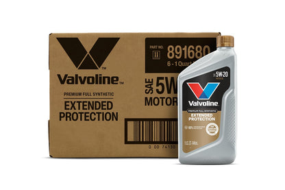 Valvoline Advanced Full Synthetic SAE 0W-20 Motor Oil 5 QT