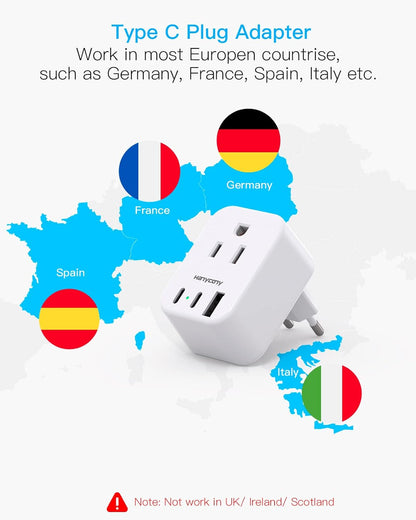 European Travel Plug Adapter: A Game-Changer for International Travelers