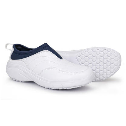 Hawkwell Women's Slip On Lightweight Nursing Shoes Slip Resistant Comfortable Medical Work Shoes