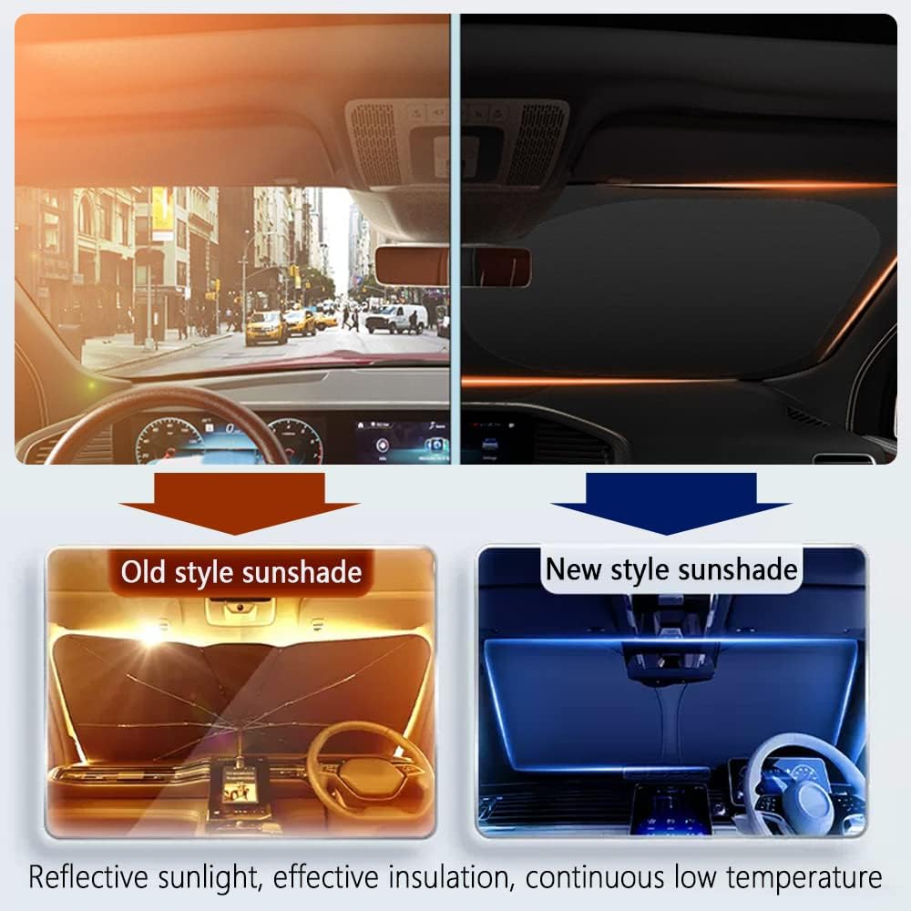 Beat the Heat with a 300T Thickened Automotive Glass Sunshade