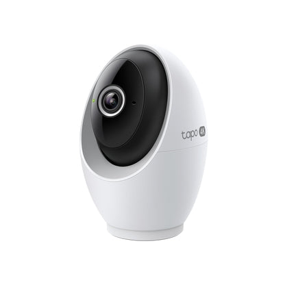 TP-Link Tapo 2K Pan/Tilt Indoor Security WiFi Camera, Baby & Pet Camera w/ 360° Motion Tracking, 2-Way Audio, Night Vision, Cloud & Local Storage (Up to 256 GB), Works w/Alexa & Google (Tapo C210)
