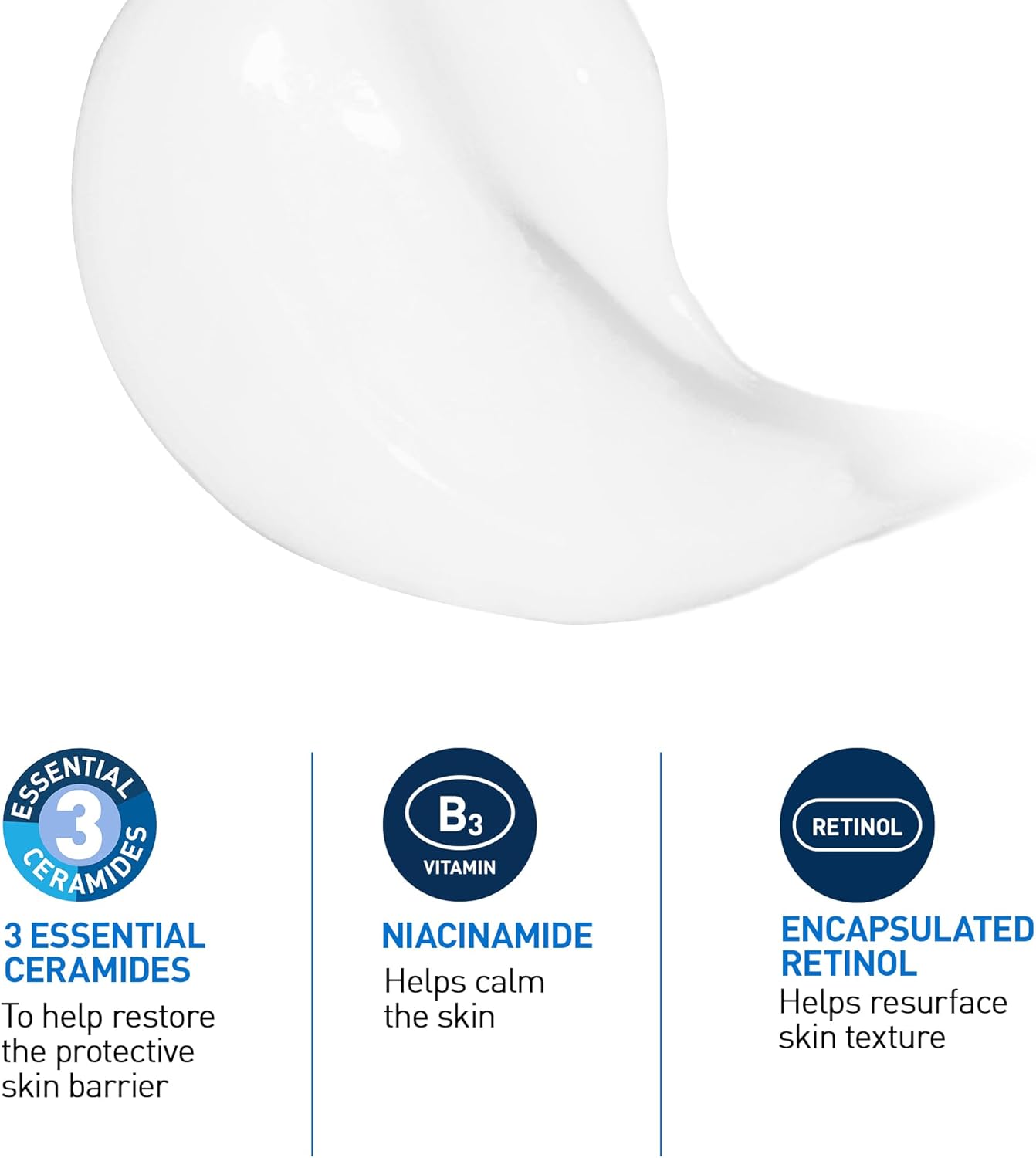 CeraVe Resurfacing Retinol Serum für das Gesicht mit Niacinamid. Hilft, den Hautton auszugleichen und die Haut zu glätten, gegen Pickelmale und zur Porenverkleinerung. Sanft, parfümfrei, nicht komedogen, sicher für empfindliche Haut, 30 ml