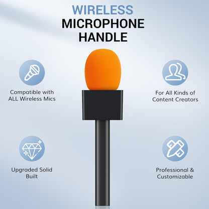 TONOR Handheld Adaptor for Interview Mic: Elevate Your Vlogging and Reporting Game