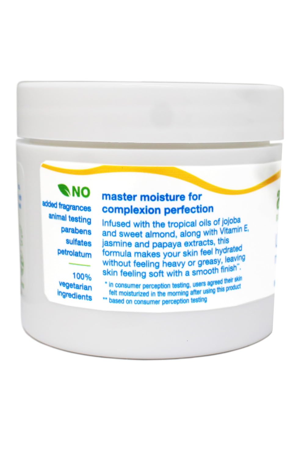 Alba Botanica Hawaiian Moisture Cream, Soothing Jasmine & Vitamin E 3 oz (Pack of 6)