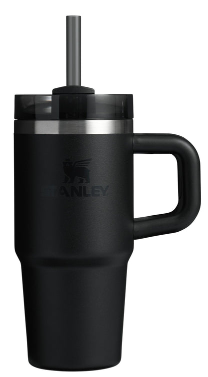 Stanley Quencher H2.0 Tumbler with Handle and Straw 40 oz | Flowstate 3-Position Lid | Cup Holder Compatible for Travel | Insulated Stainless Steel Cup | BPA-Free | Almond Rose