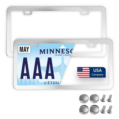 Pack of 2Chrome Metal