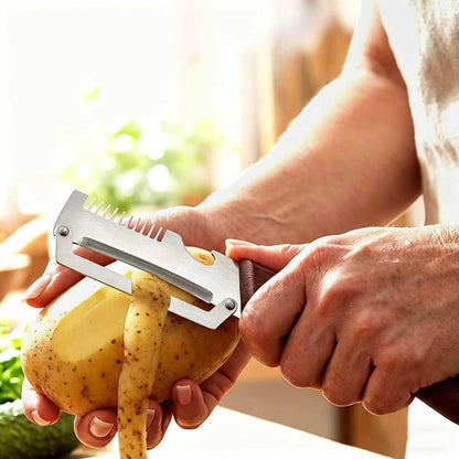 2Pcs Multifunctional Vegetable Peelers