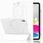 iMieet Case for iPad (A16)/iPad 10th Generation [11-Inch 2025/10.9 Inch 2022], Trifold Stand Smart Cover with Pencil Holder and Soft TPU Back, Supports Touch ID(Black)