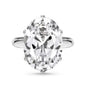 Linawe Cubic Zirconia Imitation Diamond Moissanite Rings for Women, 14K Gold/Rose Gold/Silver Adjustable Chunky Ring, Costume Rhinestone Jewelry for Wedding Engagement